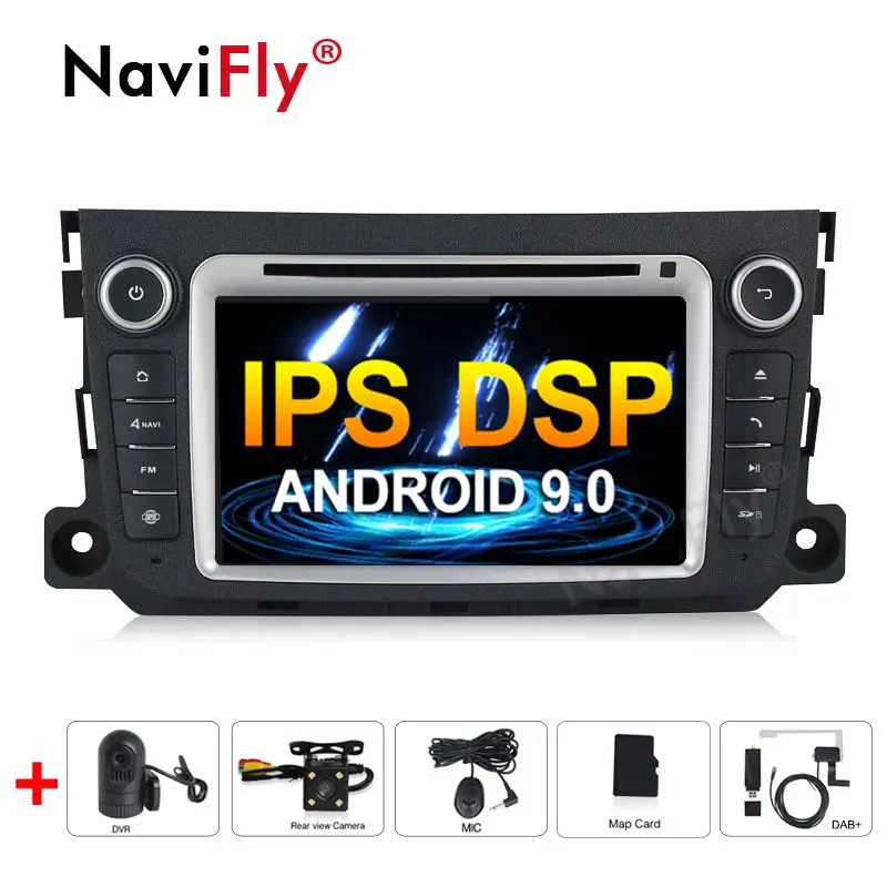 

Android 9.0 IPS DSP Car dvd radio audio Multimedia Player for Mercedes/Benz Smart Fortwo 2011 2012 2013 2014 GPS Navigation RDS