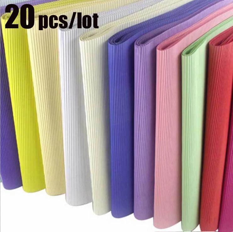 Buy 20 pcs/lot Flowers Packaging Corrugated paper