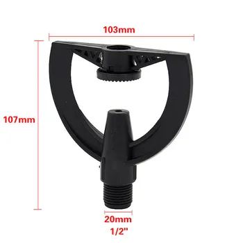 

Plastic Butterfly Scattering Micro Irrigation Sprinkler Garden Micro Hose Sprinkler With Male Thread Specification G1/2"