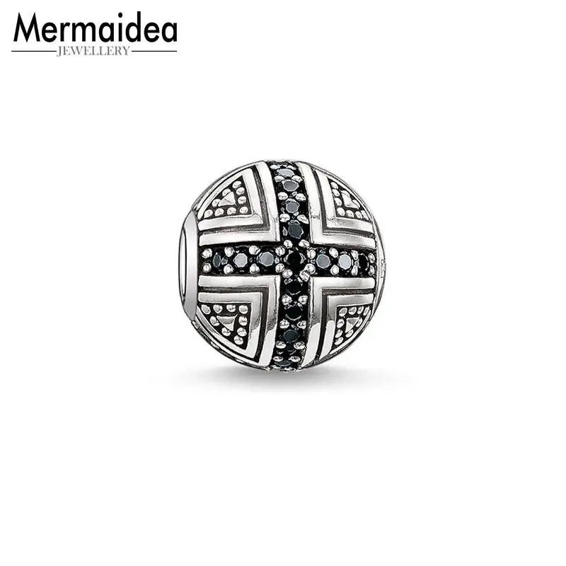 

Beads Cross Hero Silver Zirconia Beads Fits Bracelet Necklace Karma Charms European Jewelry Accessories