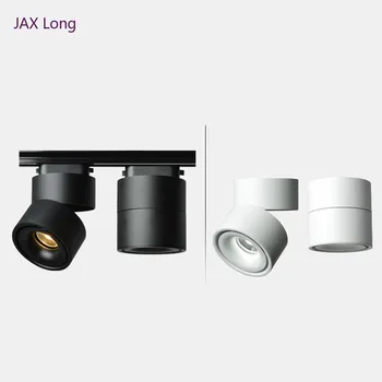 

Nordic LED Ceiling Lights 5W 7W 10W 12W Surface Track Mounted LED Ceiling Lamps Spot Light 360 Degree Rotation Cloth Down Lights