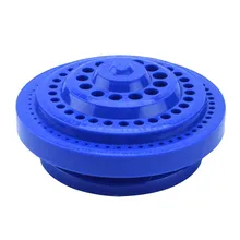 1-13 мм чехол для хранения сверл круглой формы Жесткий пластиковый Чехол-органайзер для сверл