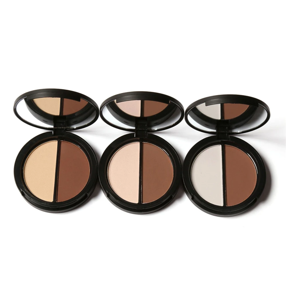 FOCALLURE Makeup Concealing Shading Pressed Powder Palette Cosmetics Base Highlighter Shimmer