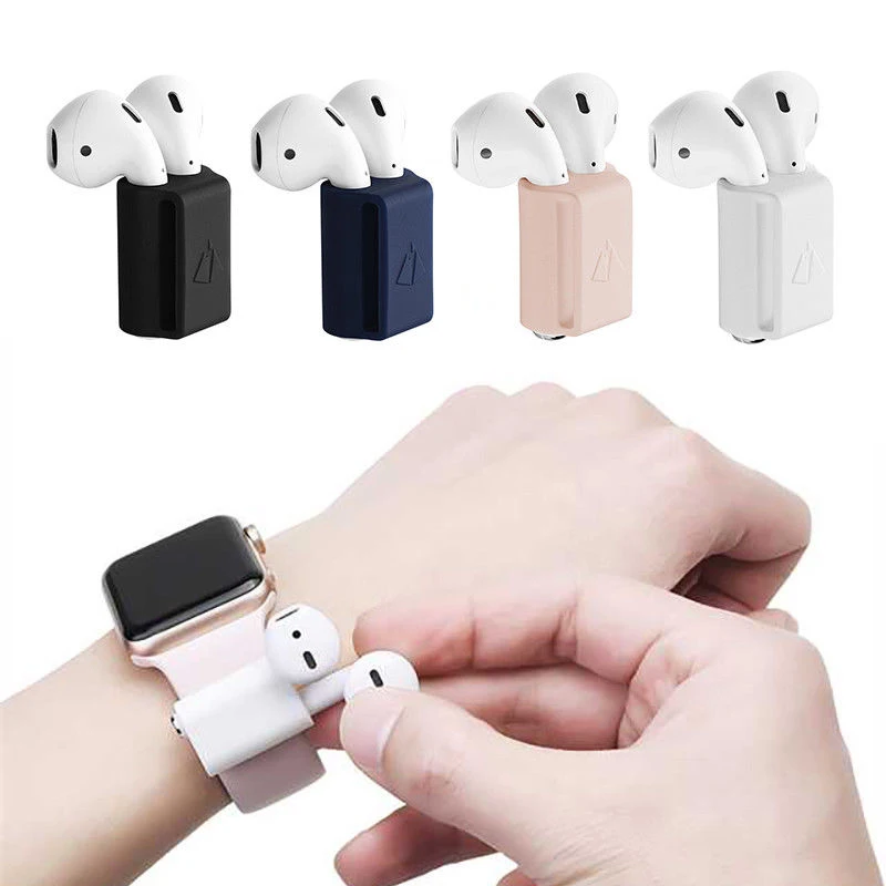 Silicone Earphone Case Holder for AirPods Case Portable