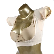 1 шт. в форме футболки подушечки для пота Многоразовые моющиеся подмышечные подушечки для пота духи впитывают анти M/L модель