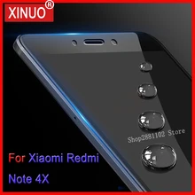 Tempered Glass For Xiaomi Xiami Xaomi Xiomi Redmi Note 4 X 4X Note4 Note4X Full Coverage 3D Screen Protector Protective Films