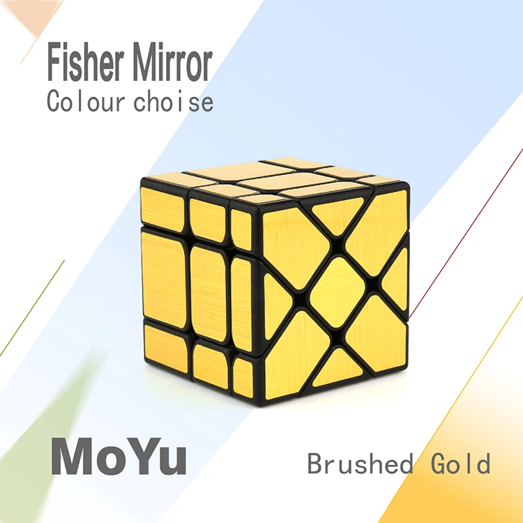 Новое поступление Moyu MoFangJiaoShi Fisher зеркальный куб головоломка волшебный