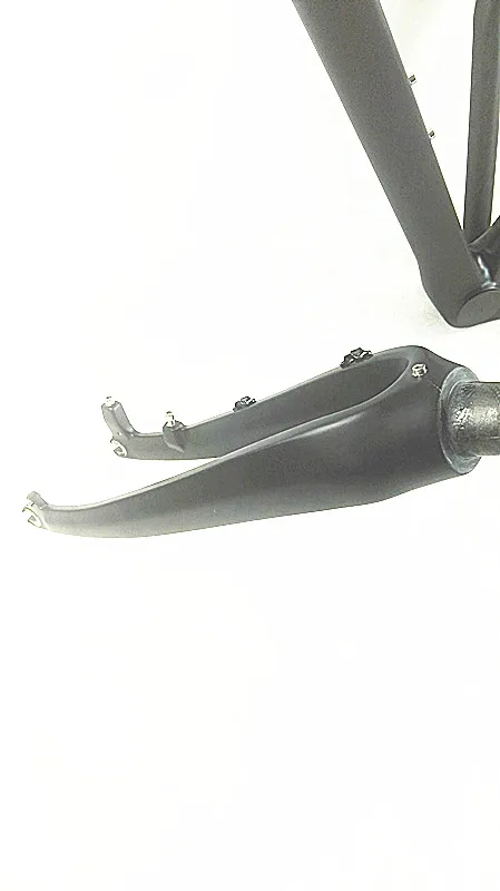 Best free shipping carbon cyclocross frame T800 Disc-brake carbon CX frameset di2 Compatible Carbon Cyclocross Bike Frame fork 4