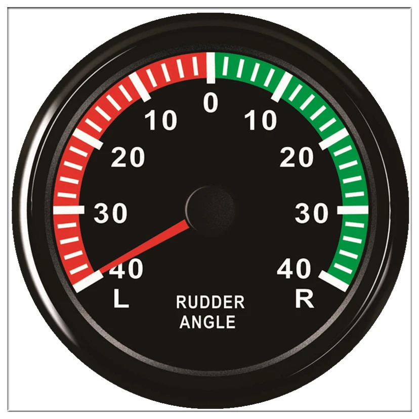 

85mm Marine Rudder Angle Indicating Instrument 0-190 ohm with Matching Sensor with backlight