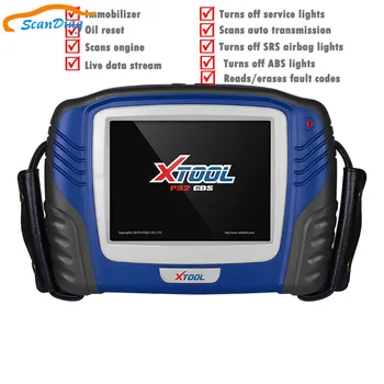 

New Released XTOOL PS2 GDS Gasoline Bluetooth Diagnostic Tool with Touch Screen Update Online Car key Programmer Immobilizer