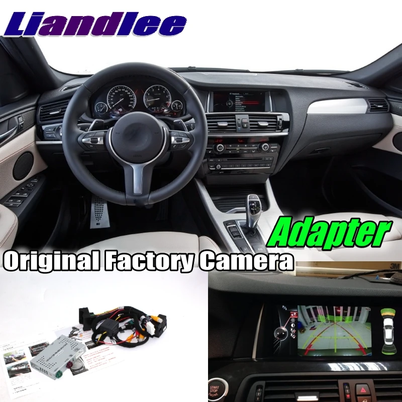 

Liandlee Car Reverse Rear Back Up Camera Interface Adapter Decoder Kits For BMW X4 F26 G02 2014~2019 NBT EVO System Upgrade