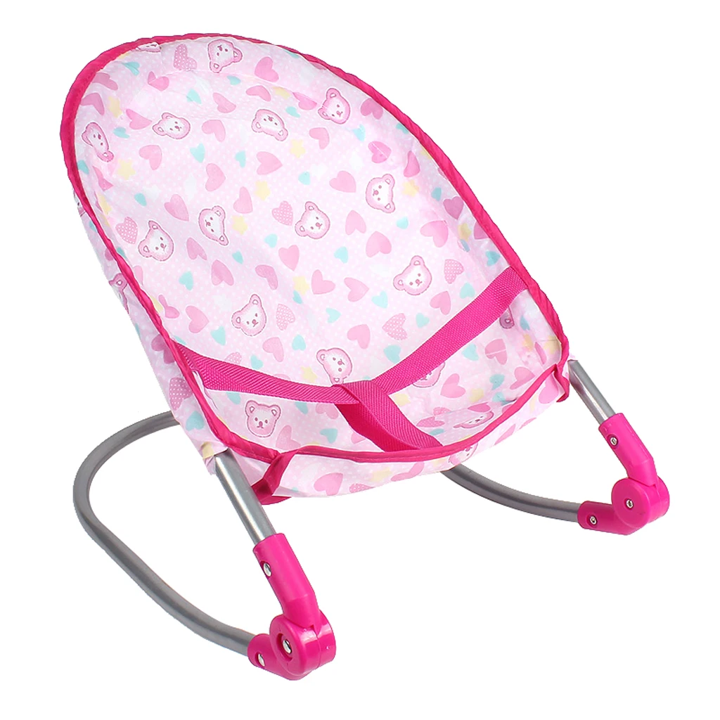 Kids Children Play House Toy - Simulation Furniture Playset Baby Infant Doll Bouncer Rocking Chair Rockers