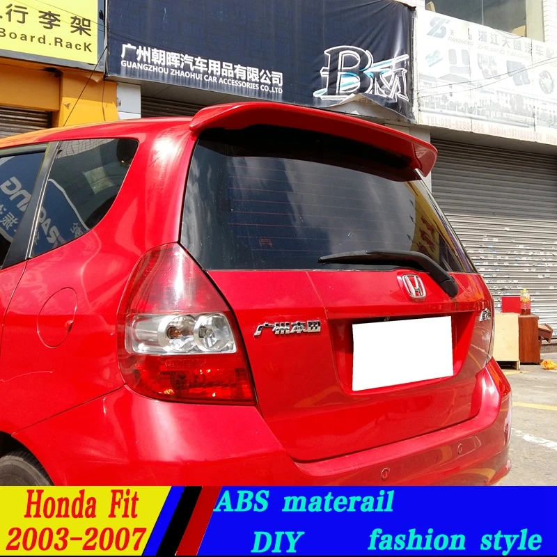 use for honda fit/jazz Spoiler 2003 2007 fit/jazz Spoiler High Quality