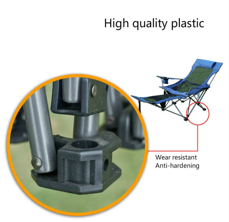 Outdoor Detachable Sitting and Lying Dual Use Folding Chair with Footrest Portable Light Fishing Stool Camping Rest Beach Chair Outdoor Detachable Sitting and Lying Dual Use Folding Chair with Footrest Portable Light Fishing Stool Camping Rest Beach Chair