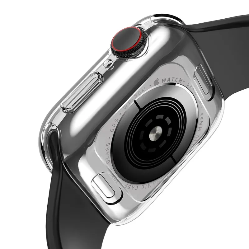 Аксессуары для часов Apple Watch Series 4 Case iWatch 44 мм 40 мм TPU прозрачный Ультратонкий силиконовый чехол для часов