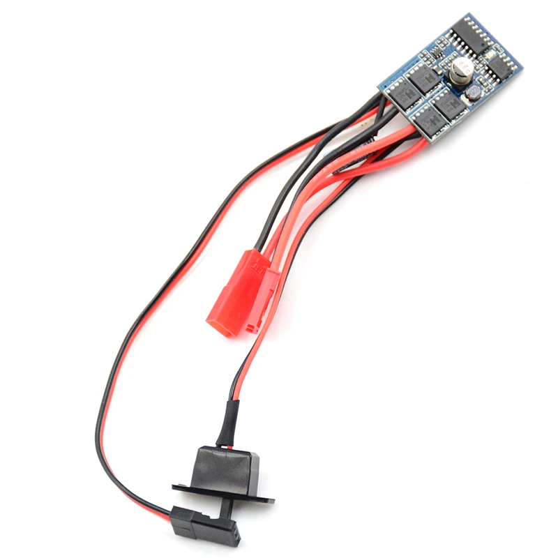 RC 10A ESC Матовый регулятор скорости с тормозом для 1/16 1/18 1/24 бака автомобиля|Детали и
