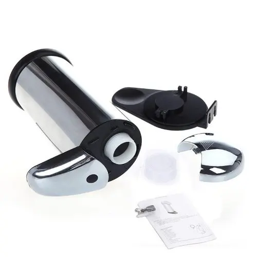 

Promotion Base Wall Mounted Stainless Steel Automatic Infrared Smart Sensor Soap & Sanitizer Dispenser Touch
