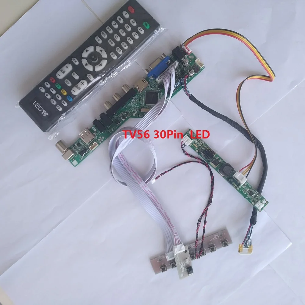 

kit for LP133WX2-TLA2 VGA HDMI USB TV AV LCD 40pin DIY CVBS Screen Panel 1280X800 Controller board LED LVDS 13.3