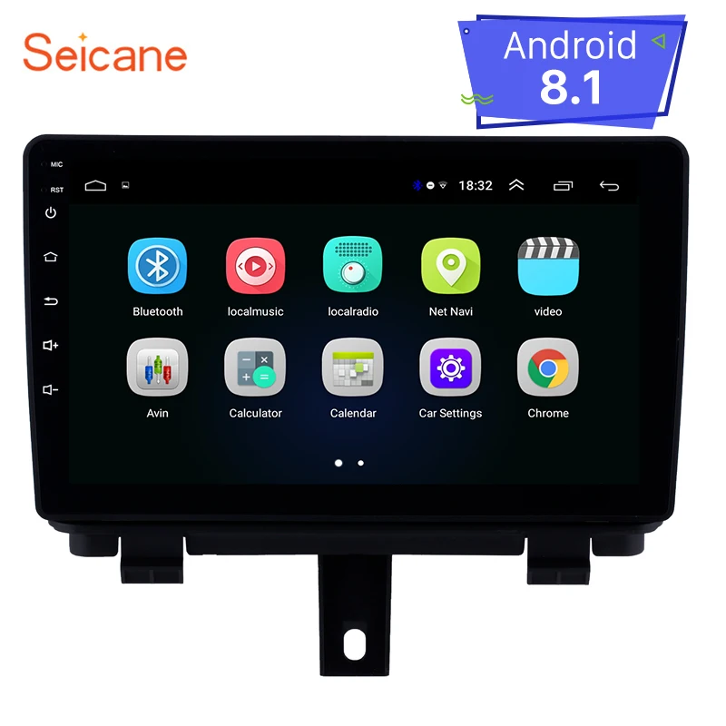 Seicane Car GPS Navigation Unit for AUDI Q3 2013-2017 Android 8.1 9 Inch auto Radio support 3G WIFI