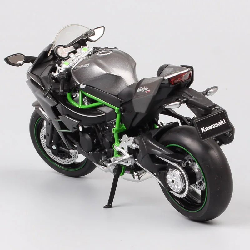 1/12 Automaxx Kawasaki Ninja H2 суперспортивный велосипед H2R масштаб мотоцикл Diecasts& игрушечный Транспорт модель thumbnails для детской коллекции