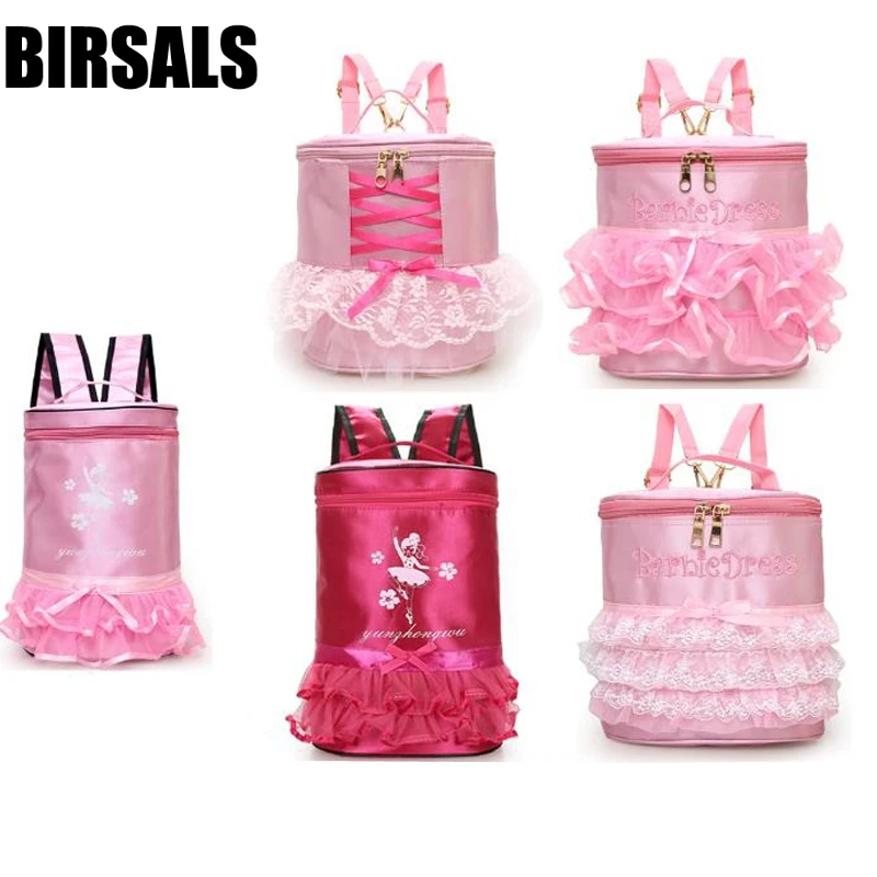 Buy Dancing Bags Girls Pink Ballet Bag Kids Ribbon