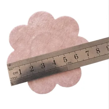 

50pairs (100Pcs) /women Nipple Covers Beige flower Breast Pasties Sexy Disposable Nipple Covers