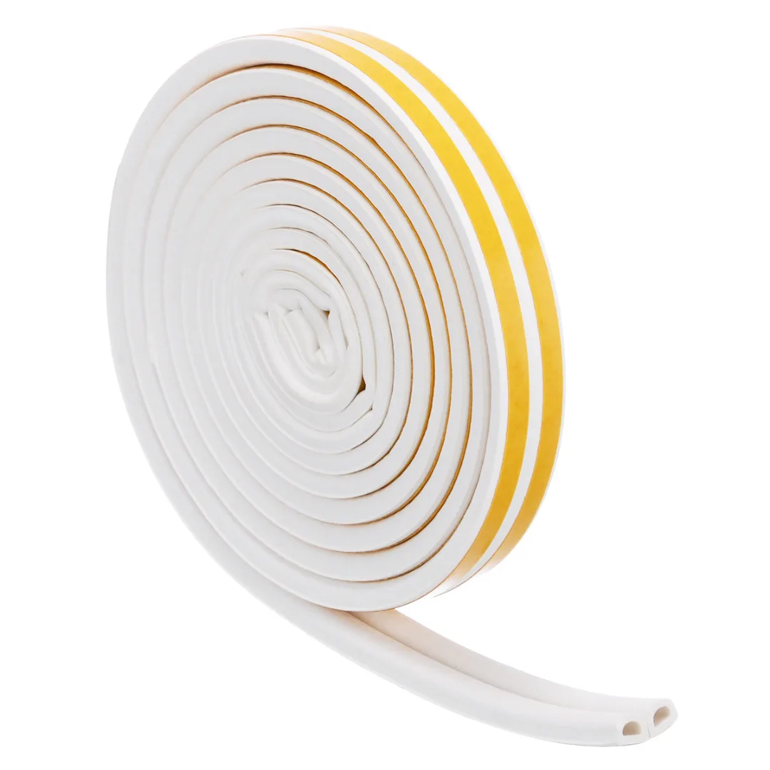 5M DEP Type Foam Draught Excluder Self Adhesive  Sealing Strips  Window Door Soundproof Collision Avoidance Window Hardware Tool