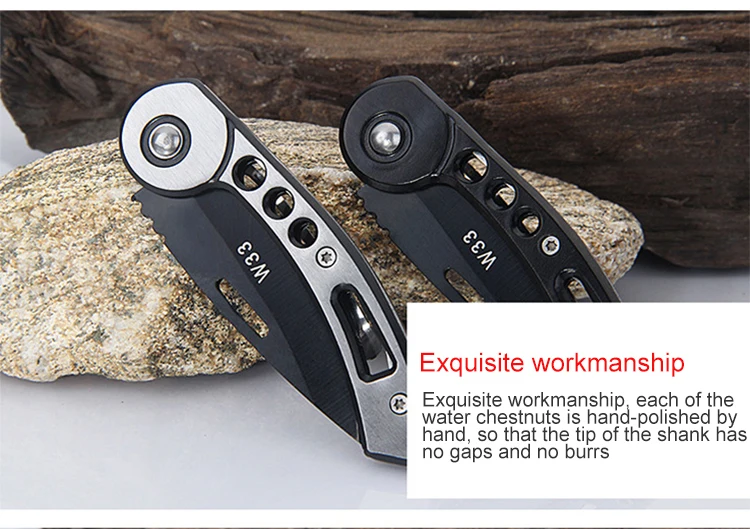 Многофункциональные складные фруктовые ножи из нержавеющей стали, походные ножи, креативный дизайн, складной нож для очистки фруктов