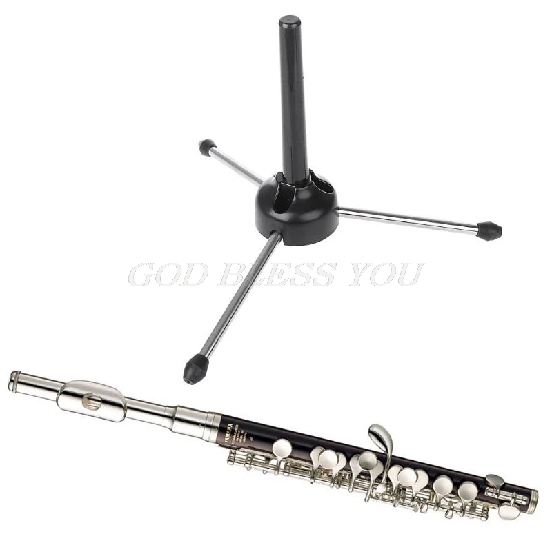 

Foldable Tripod Holders Stand Flute Clarinet Saxophone Wind Instrument Accessory