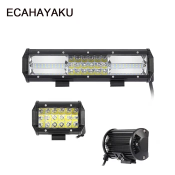 

2pcs 5inch 54W 1pcs 11inch 162W 3Rows LED Light Bar 6000k Combo Beam Led Work Lights 12v for Off-road Trucks SUV UTE 4DW Trailer