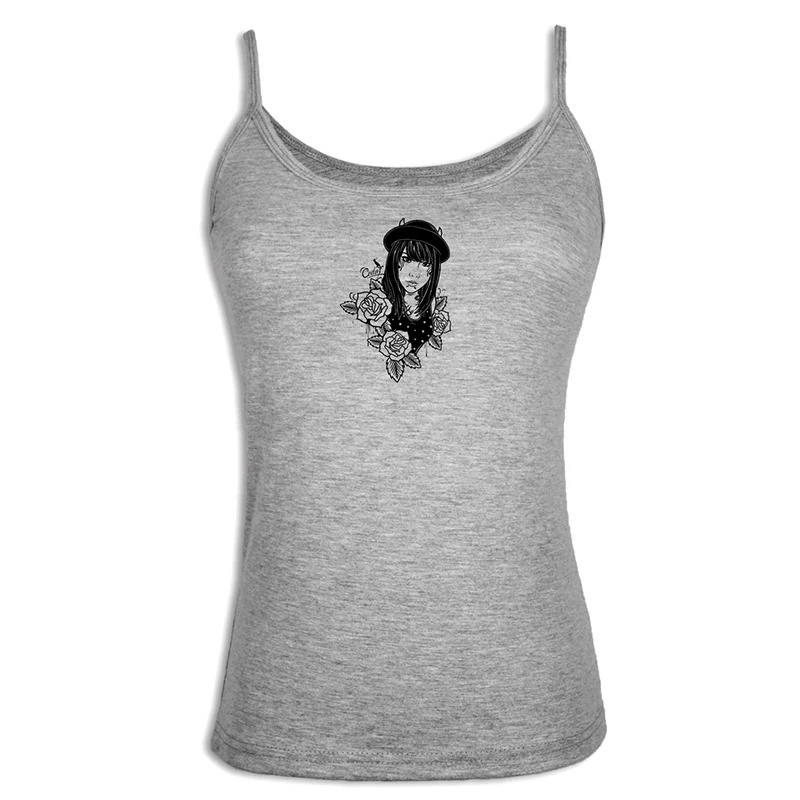 ibSINGLET2554G Они видите меня, роллин, они хатин винозавр, морская черепаха, цветок, девушки, женская Свободная кофта, сексуальный жилет с одной спинкой, хлопчатобумажные Жилеты - Цвет: ibSINGLET2554G