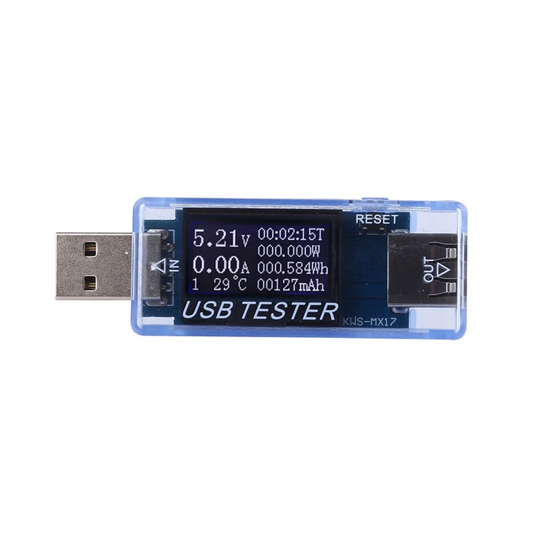 USB Напряжение Ток Емкость метр для huawei телефон зарядное устройство Доктор время