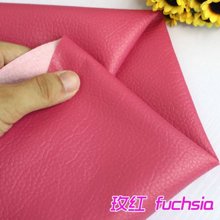 Fuchisia большой рисунок личи искусственная синтетическая кожа ткань обивка салона