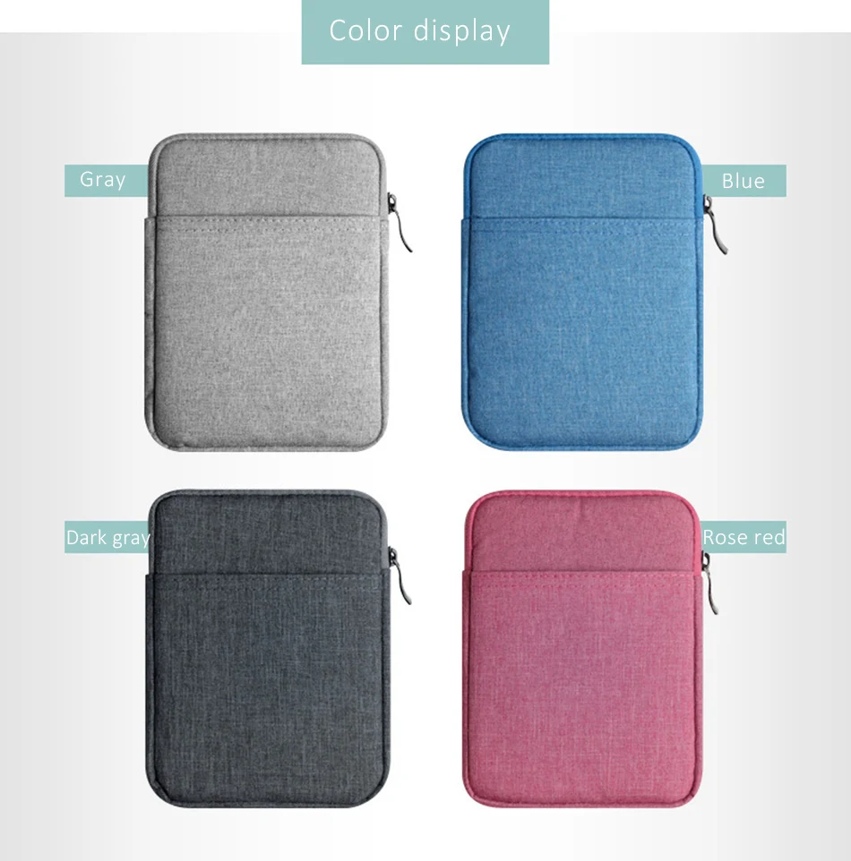 Cotton Shockproof 7.97 inch Tablet Sleeve Bag Cover Funda For iPad Mini 1234 Protective Pouch Thick Case Funda For ipad Mini (3)