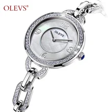 New OLEVS boutique Ladies Fashion Watch top luxury rhinestone quartz watch waterproof bracelet female watch clock