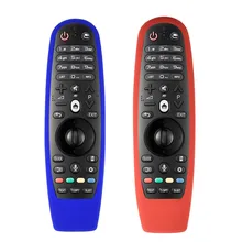 Мягкий силиконовый резиновый пылезащитный чехол для LG AN-MR600 пульт дистанционного управления телевизором quicksand-стиль текстуры