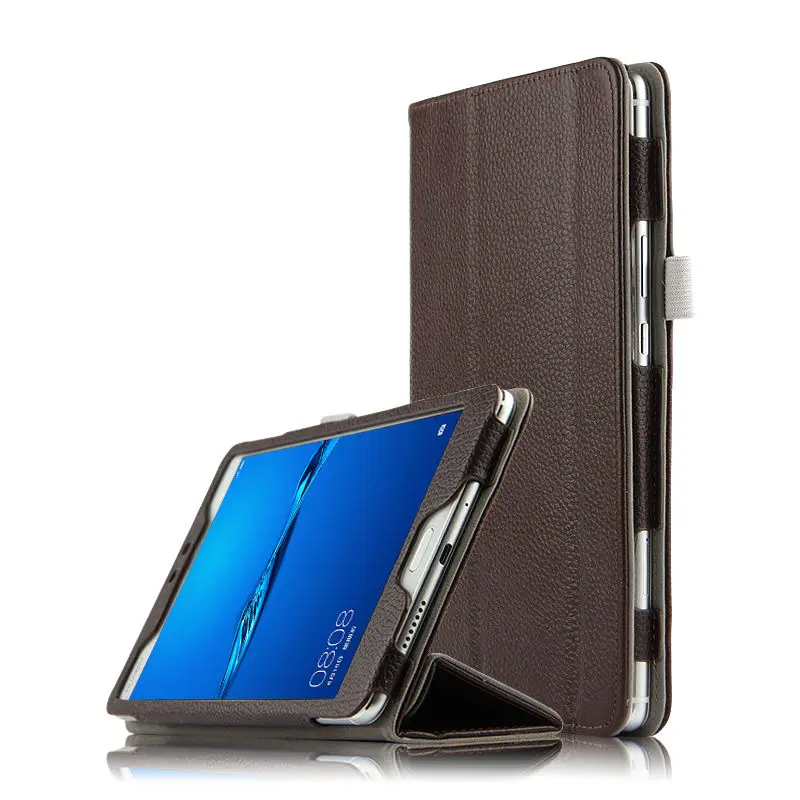 Чехол из воловьей кожи для Huawei MediaPad M3 lite 8 защитный смарт чехол натуральной чехлы