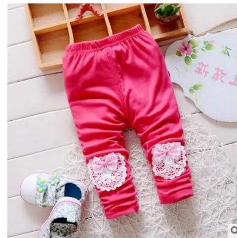 Весенние спортивные штаны для девочек можно открыть промежность Маленькая девочка шаровары для малышей хлопок Принт очень красивые повседневные штаны - Цвет: Красный