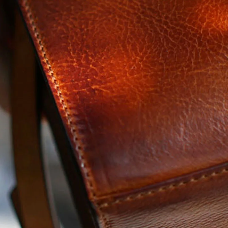 AETOO Retro wipe color to do the old handmade leather plastic leather hand bag shoulder Messenger bag simple casual ladies women