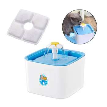 

Water filter Automatic Cat Dog Drink Water Fountain Feeder Pet Dish Fountain Filter Dispenser