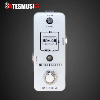 

NEW Effect Guitar Pedal / Mooer Micro Looper inherits the MINI size of MICRO SERIES