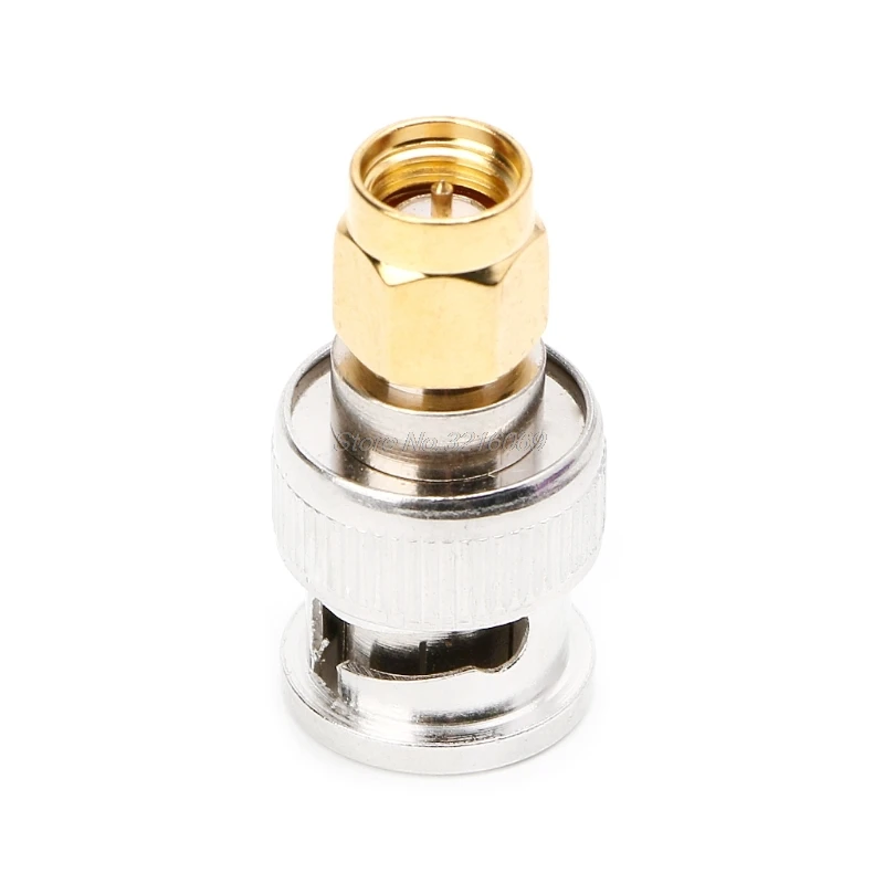 

SMA-BNC-JJ RF Coaxial Coax Adapter SMA Male to BNC Male Plug Straight