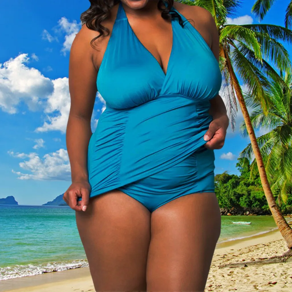 

2019 Fashion Bikini SetWomen Tankini Sets With Boy Shorts Ladies Bikini Set Swimwear Push-Up Padded Bra Summer Swimming Suit 30