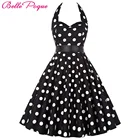 Save 25.23 on Women Vintage 50s Summer Big Swing Dress Plus Size Clothing 2017 Robe Retro Casual Party Vestidos Polka Dot Rockabilly Dresses