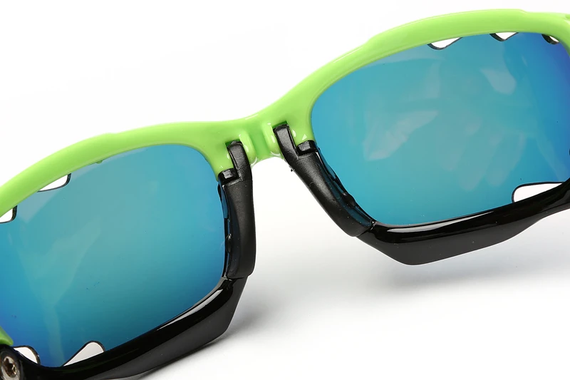 3 Lens Polarized Cycling Glasses Jaw Sport Cycling Sunglasses Men UV400 Breaker MTB Cycling Eyewear Bike Bicycle Goggles