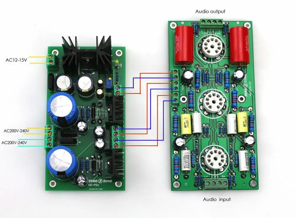 GZLOZONE PRT-07A Hifi Tube предусилитель(без трубы)+ Питание доска/базового комплекта на M7 предусилитель