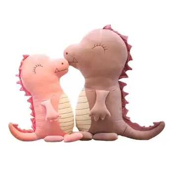 

Big size dinosaur plush toy stuffed soft cute Tyrannosaurus animal doll home decor for kids children birthday gift 70cm 90cm