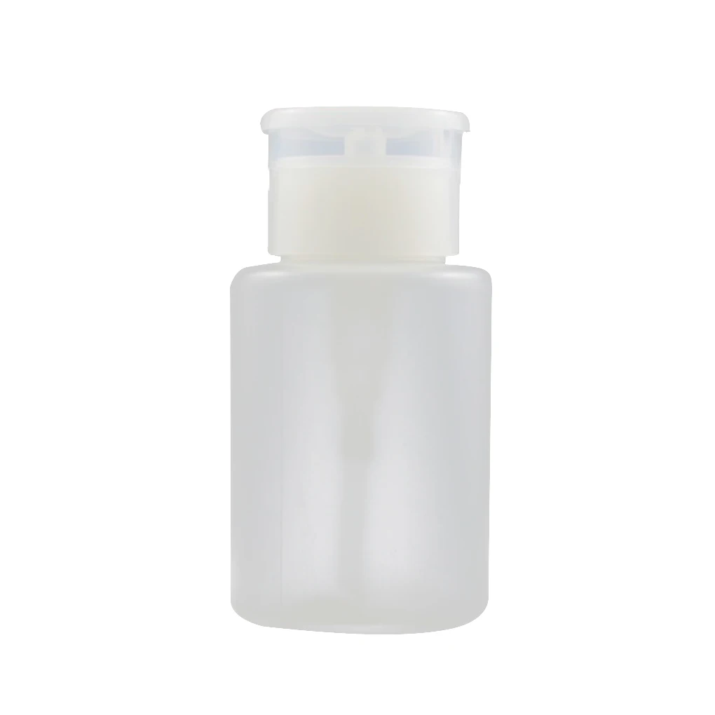 1 шт. пластиковый пусковой Пустой дозатор для снятия лака для ногтей прозрачная бутылка для спирта 120 мл