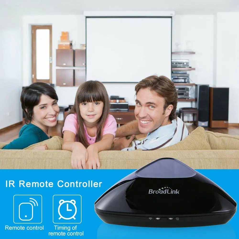 

Broadlink RM Pro RM03 RM pro+, Smart home Automation WIFI+IR+RF Universal Intelligent remote control switch