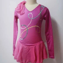 Лидер продаж, Детские платья для фигурного катания, новое модное Брендовое платье для соревнований по катанию на льду, DR3329